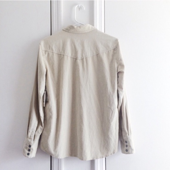 Free People Harley Embroidered Corduroy Shirt - Picture 3 of 7